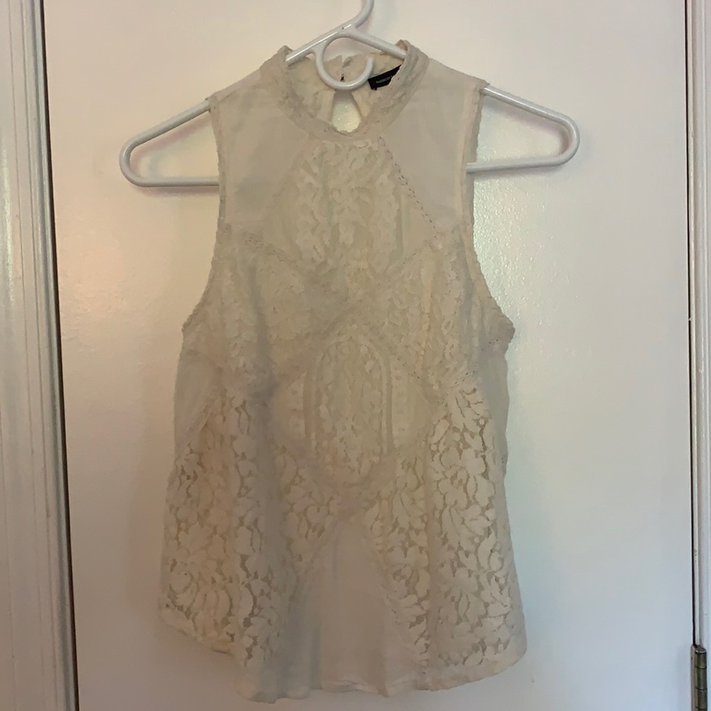 American Eagle Lace Sleeveless Top XS
